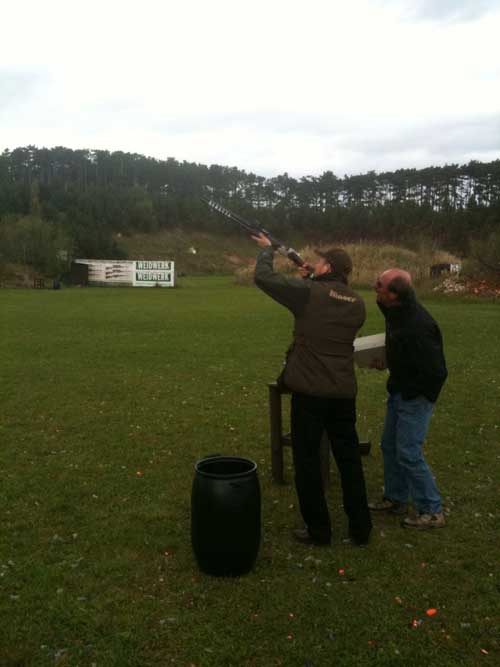 Even the hardest shots were on target